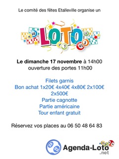 Photo du loto Loto