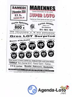 Photo du loto loto