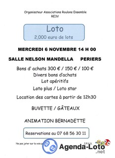 Photo du loto loto