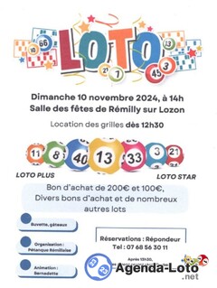 Photo du loto loto