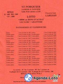 Photo du loto loto