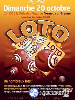 Photo du loto Loto ACAV Vernou 2024