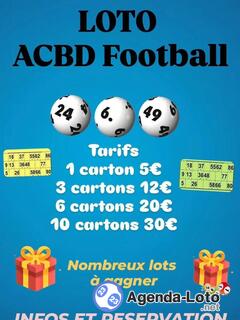 Photo du loto Loto acbd football