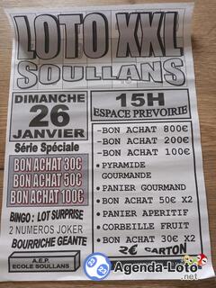 Photo du loto Loto Aep soullans