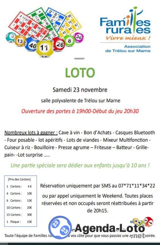 LOTO AFR de Trélou