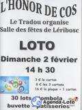 Photo LOTO des aînés Le Tradou à 14h30 à L'Honor-de-Cos