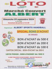 Photo du loto Loto albert sports handball