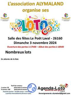 Photo du loto Loto alymaland