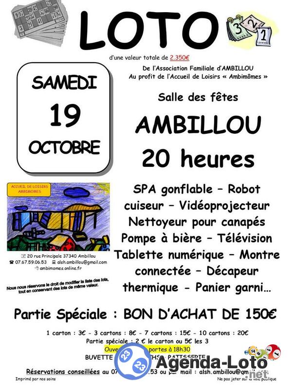 LOTO - AMBILLOU (37340)