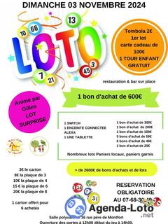 Photo du loto Loto amicale laique