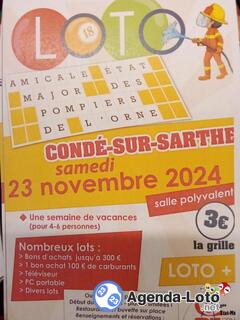 Photo du loto Loto amicale SDIS 61