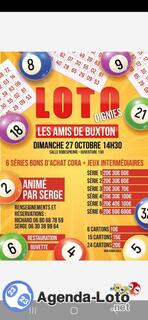 Photo du loto Loto les amis de buxton