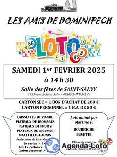 Photo du loto Loto les amis de dominipech