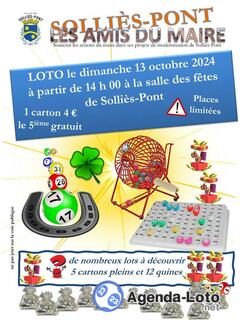 Photo du loto Loto des amis du maire