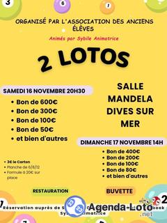 Photo du loto Loto des anciens élèves des écoles de Dives sur mer