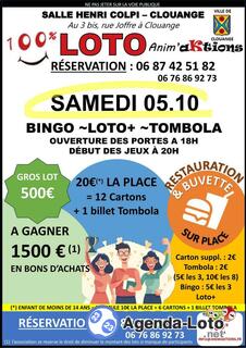 Photo du loto Loto animaktions