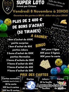 Photo du loto Loto animation ciriane et ludovic