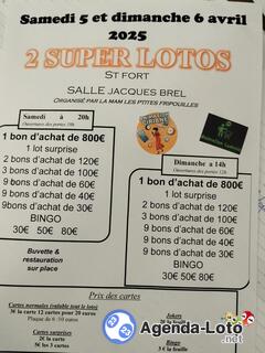 Photo du loto Loto animation ciriane ou ludovic A SAINT FORT