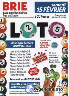 Photo du loto Loto Animé par ANIMLOTO35 BERNARD