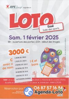 Photo du loto Loto animé par animloto35 bernard