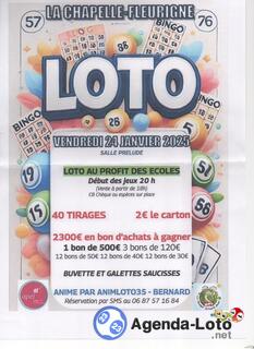 Photo du loto Loto animé par ANIMLOTO35 BERNARD