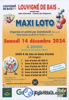 Photo du loto Loto animé par animloto35 bernard