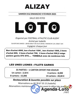 Photo du loto LOTO Animé par Isabelle