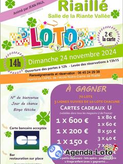 Photo du loto Loto animé par Jean-Paul - 70 lots à gagner