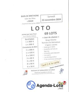 Photo du loto Loto Animé par Jean Paul