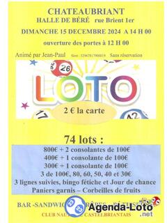 Photo du loto Loto Animé par Jean Paul