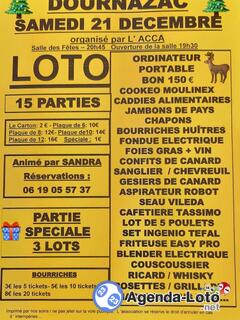 Photo du loto Loto animé par Sandra à 20h45