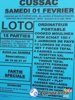 Photo du loto Loto animé par Sandra