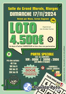 Photo du loto Loto des Années Vertes