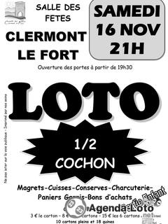 Photo du loto Loto annuel de Clermont le Fort