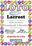 Photo Loto annuel du comité des fêtes à Lacrost