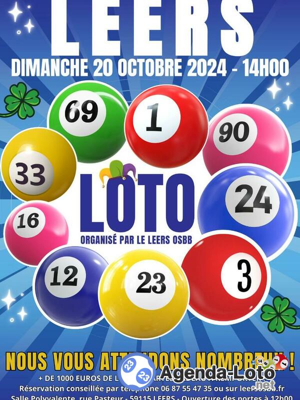 Loto annuel du Leers OSBB