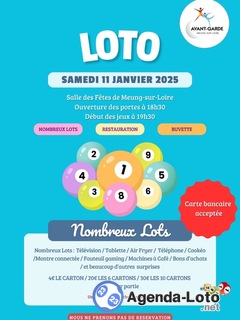 Photo du loto Loto annuel de l’AGM