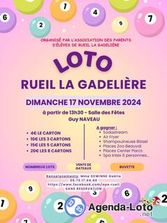 Photo du loto Loto annuel de l'APE de Rueil la Gadeliere