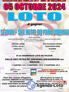 Photo du loto Loto annuel de l'association des familles