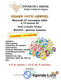 Photo du loto Loto annuel de l'association Foyer de l'Amitié