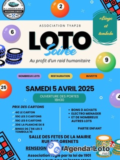 Photo du loto Loto annuel tyap28