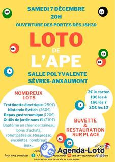 Photo du loto Loto Ape