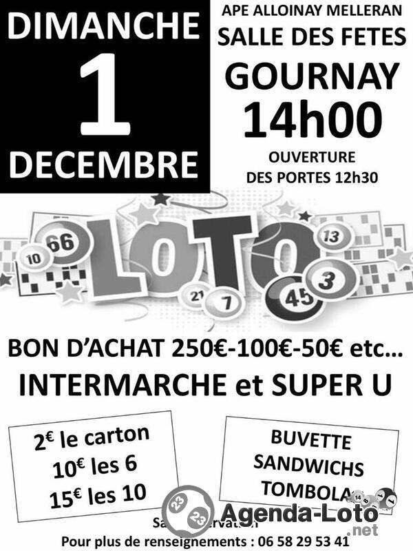 Loto ape alloinay melleran - cartes cadeaux