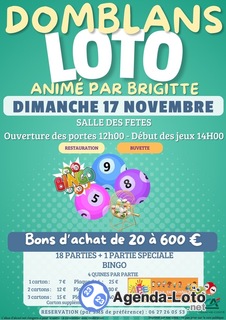 Photo du loto Loto APE Domblans