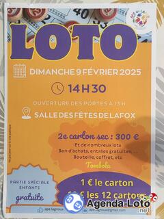 Photo du loto Loto ape lafox