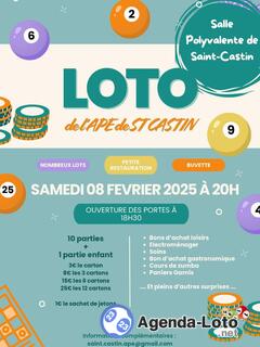 Photo du loto Loto APE Saint-Castin