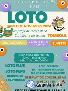 Photo du loto Loto APE St Christophe