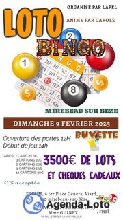 Photo du loto Loto Apel animé par Carole