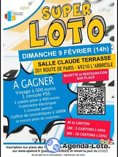 Photo du loto Loto apel champagnat