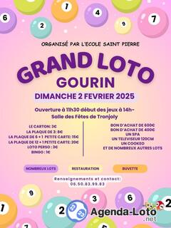 Photo du loto Loto - APEL Ecole St Pierre GOURIN - Animé par Franck